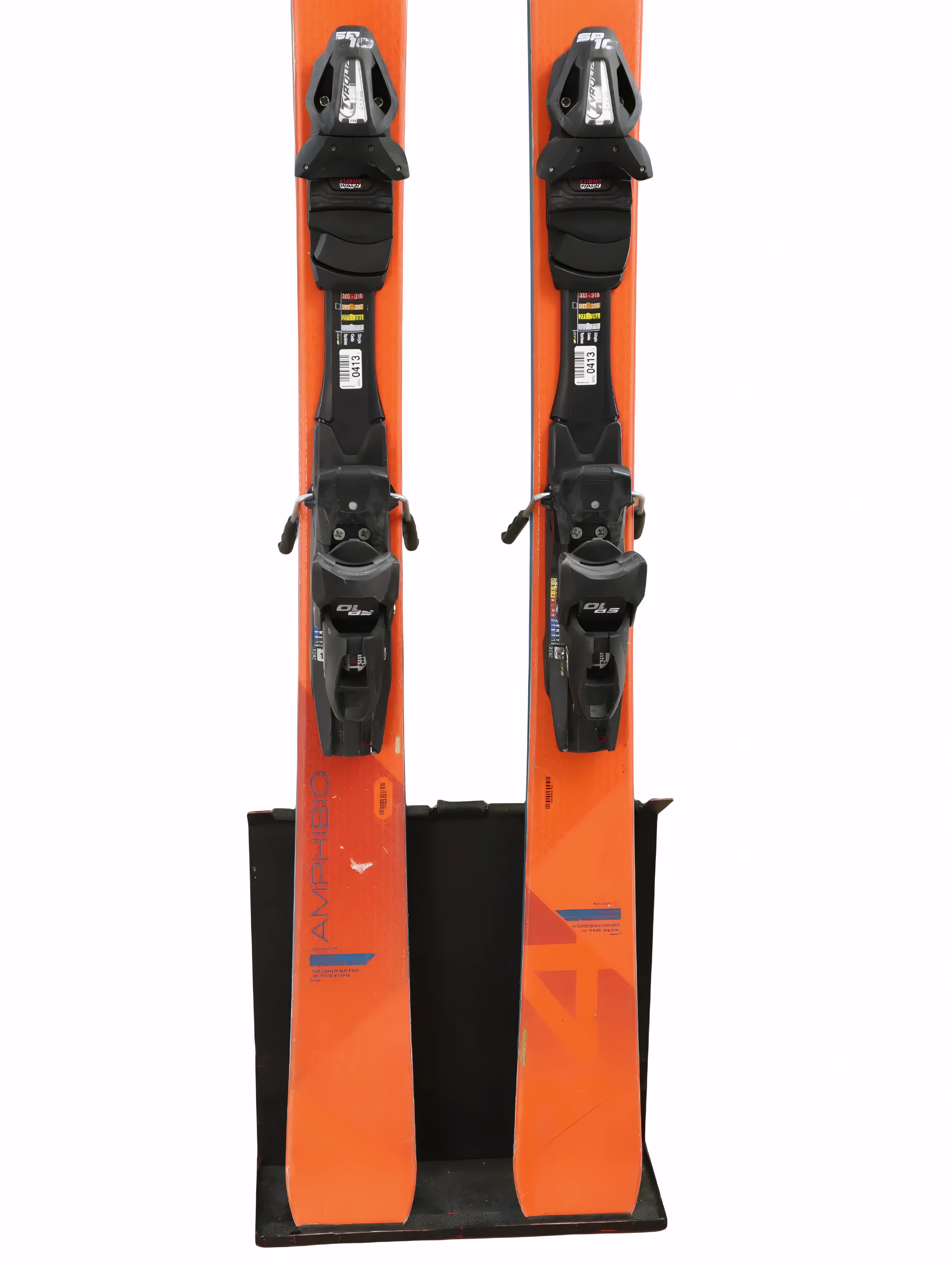 New Elan Amphibio 76 176cm Skis with Elan EL 10 Bindings