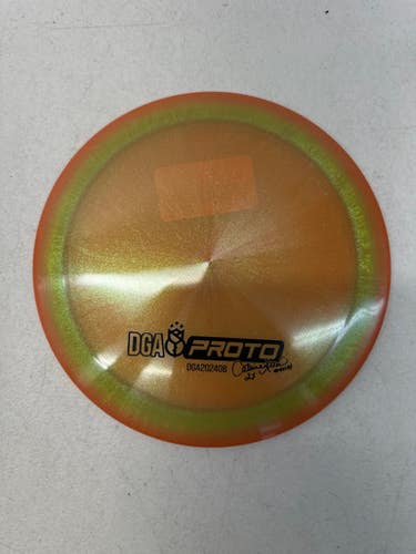 Used DGA CATRINA ALLEN PROTO Disc Golf Driver Orange 170g 11835-S000195729