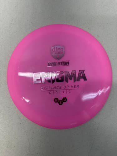 Used Discmania ENIGMA EVOLUTION Disc Golf Driver Pink 169g 11835-S000195745