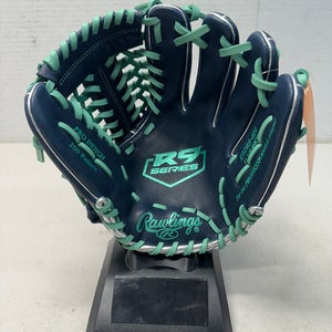 Used Rawlings R9205-4N BB/SB Glove RH Throw Navy Blue 11 3/4" 11835-S000195887