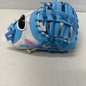 Used Easton PCFP13-10WCB BB/SB First Base RH Throw White And Carolina Blue 13" 11835-S000195894