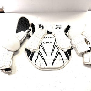 Used Mylec MK 3 Street Body Armor White M/L 11860-S000293229