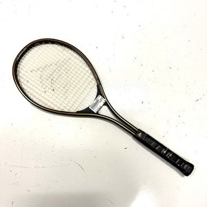 Used Dunlop Racquets MCENROE GOLD Adult Tennis Racquet Black 4 5/8" 11860-C000293376