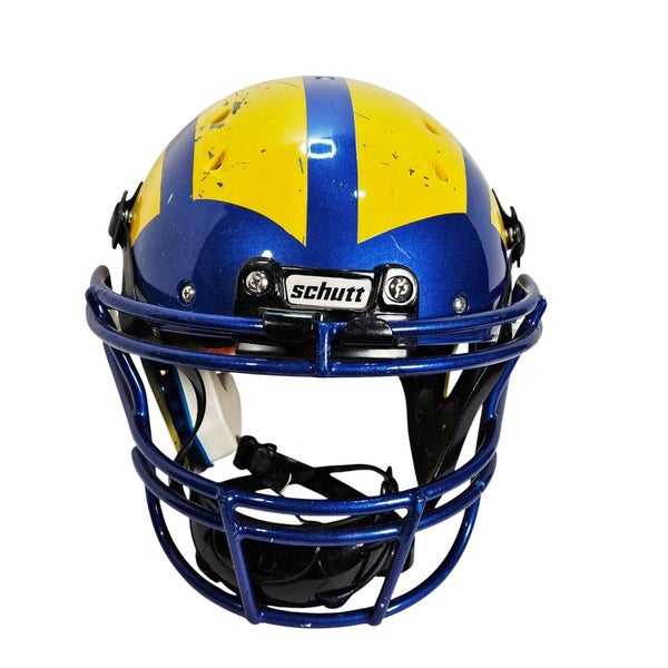 Youth Small - Schutt Recruit Hybrid Football Helmet + Shock Doctor Chin Guard