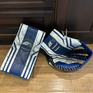 Pro Stock Brian's GNetik Pro V Goalie Glove & Blocker Set