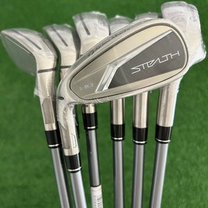 NEW LH Taylormade Stealth HD Iron Set 5-A