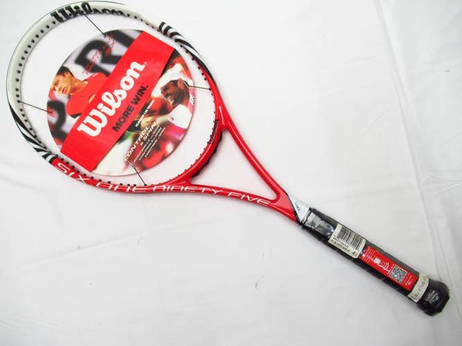 *NOS* WILSON BLX SIX ONE 95 (18X20) TENNIS RACQUET (4 1/4) FROM A COLLECTOR
