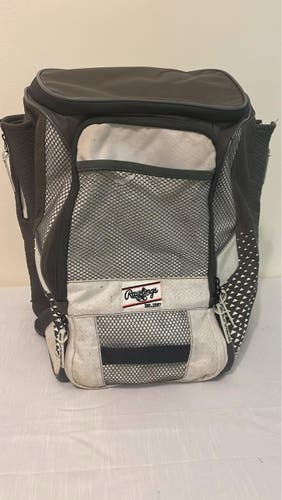Rawlings Bat bag Backpack Zip close: