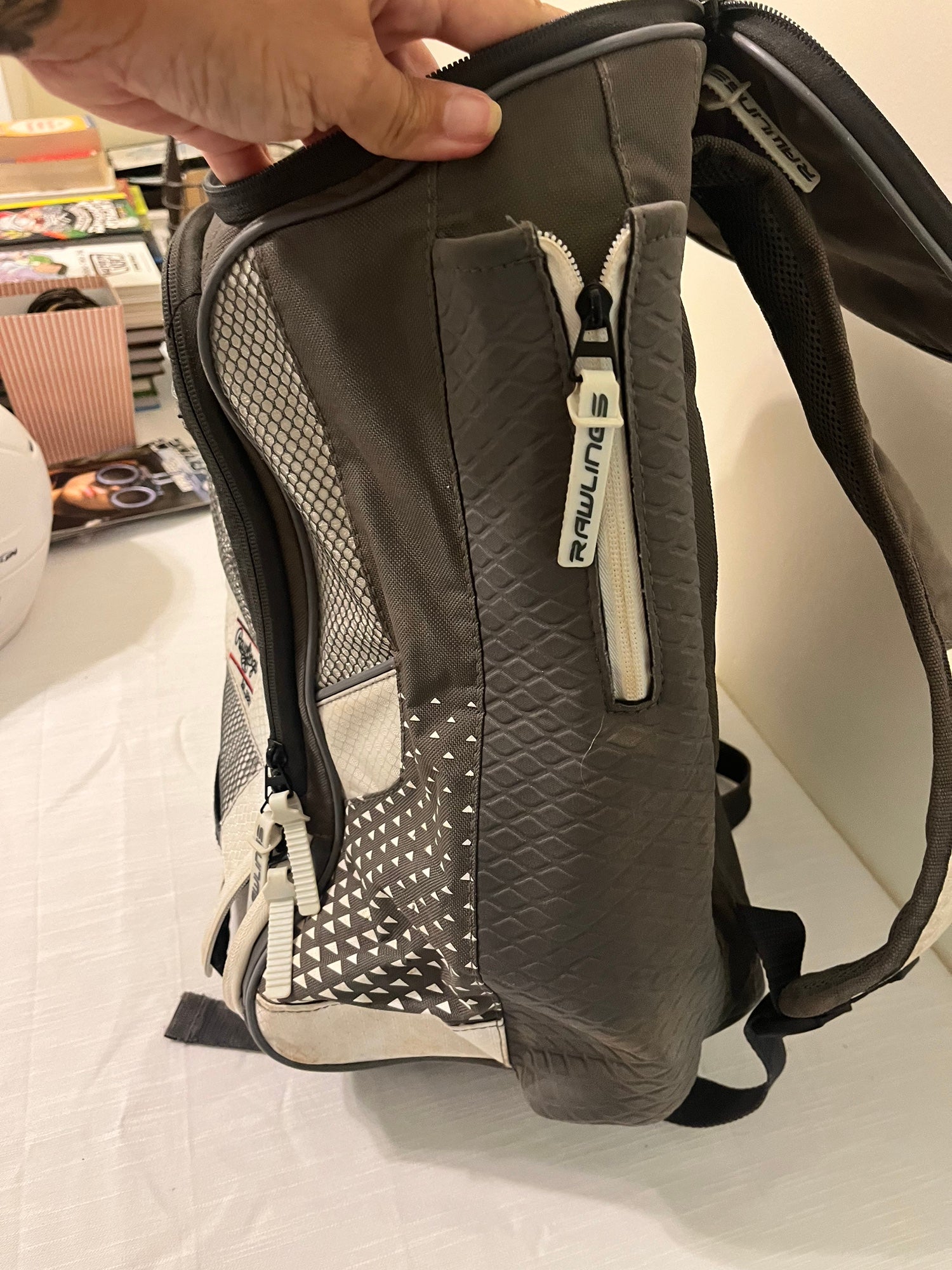 Sac à Dos Baseball Rawlings R250 – Rouge – Pour Enfant – équipement Softball (occasion)