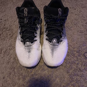 Men's  Size M 8.0 (W 9.0) Under Armour Mid Top Spotlight MC Molded Cleats (Used)