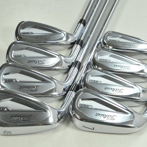 LEFT HANDED Titleist T350 2023 4-PW,48* Iron Set Regular Flex AMT Steel # 196670