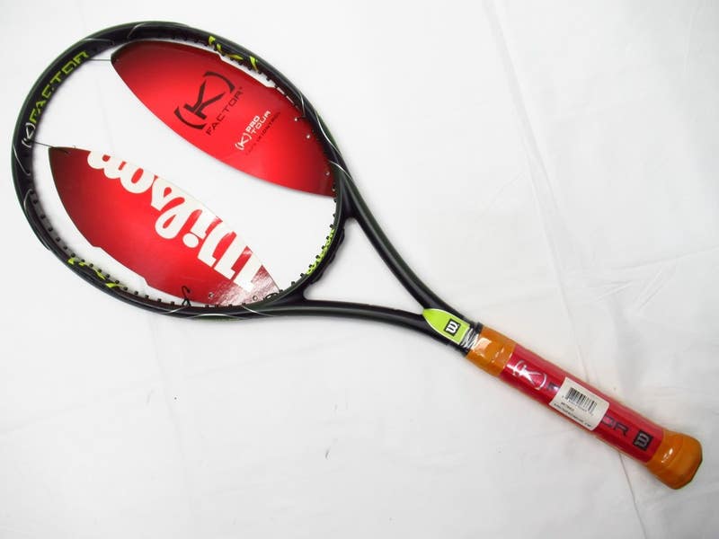 NOS* WILSON KFACTOR K PRO TOUR 96 TENNIS RACQUET (4 3/8) FROM A