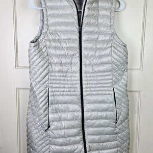 Duluth Trading Co. Down Right Tunic Vest Womens Size: S Puffer Long