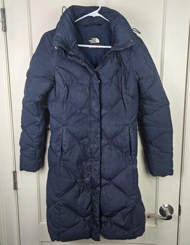 The North Face Metropolis Parka 550 Down Fill Puffer Jacket Coat Black Womens S