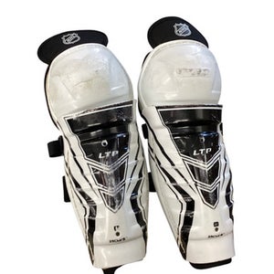 Used LTP NHL SHIN GUARDS Junior Shin Guards White 9" 11760-S000077947