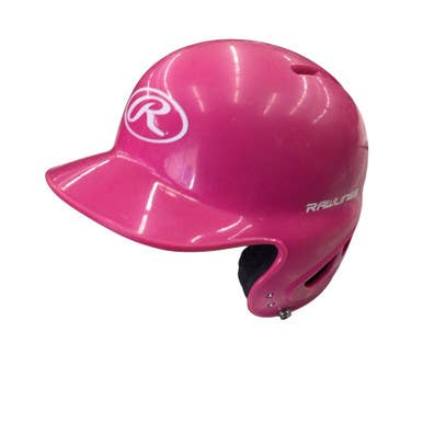 Used Rawlings BASEBALL HELMET Batting Helmet No Mask Pink SM 11760-S000077926