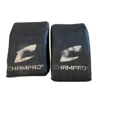Used Champro KNEE SAVERS BB/SB Catchers Knee Savers Black 11760-S000078004
