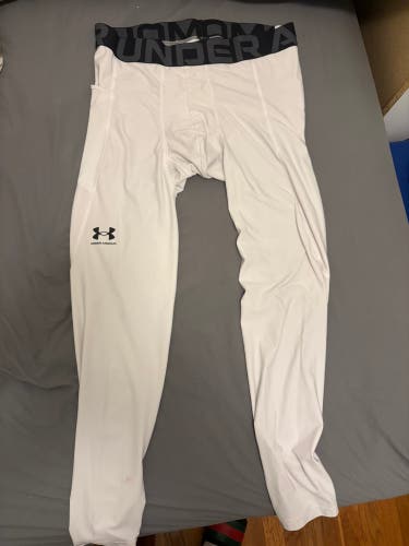 White XL Men's Under Armour Compression (New)