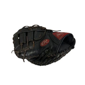 Used Rawlings 1ST BASE GLOVE BB/SB First Base LH Throw Black 11 1/2" 11847-S000027392
