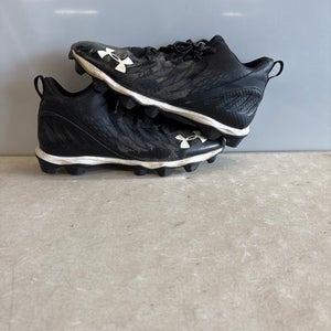 Used Under Armour Adult FB Cleats Black Senior 9.5 11858-S000076941