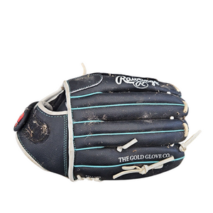 Used Rawlings FASTPITCH SOFTBALL BB/SB Glove LH Throw Black 11 1/2" 11850-S000020757