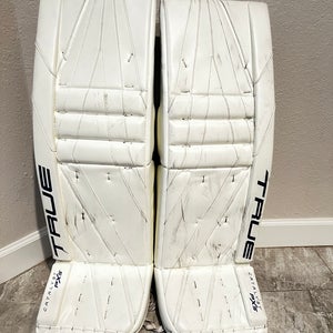 36"  +2 2025 True Catalyst PX5 Goalie Leg Pads Pro Stock (Used)