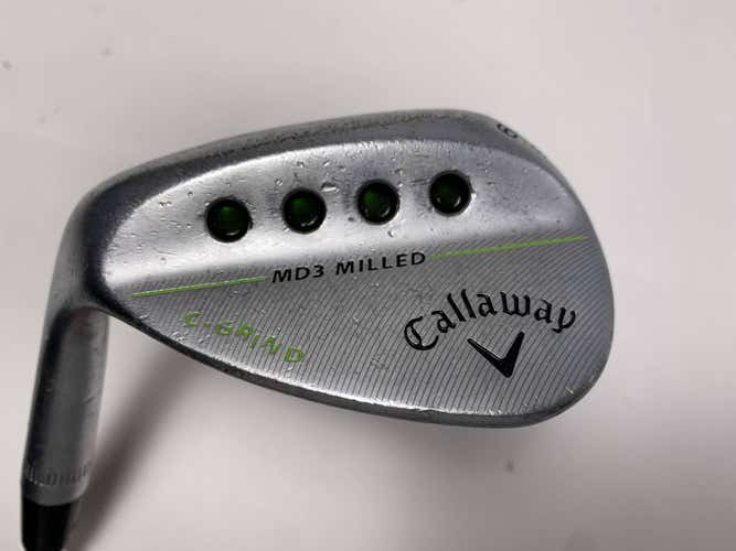 Callaway MD3 Milled Chrome C-Grind Wedge 60* 8 Bounce Wedge Steel Mens LH