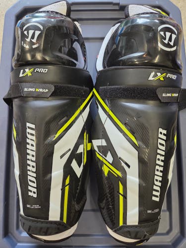 Senior Warrior Alpha LX Pro 14" Shin Pads (Used)