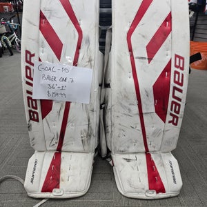 36"+1 Bauer One.7 Goalie Leg Pads (Used)