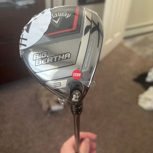 2023 Callaway Big Bertha Right Handed Fairway Wood 3 Wood (New)