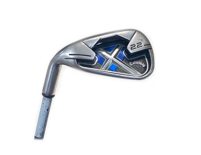 LH Callaway X22 Single 7 Iron Graphite Stiff Flex