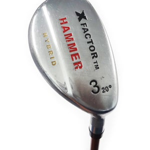 XFactor Hammer 20* 3 Hybrid Graphite Smart Shaft Regular Flex
