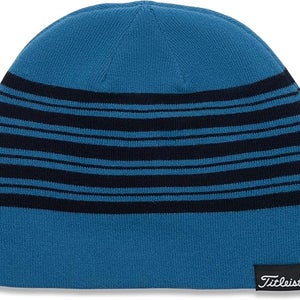 NEW Titleist Lifestyle Reversable Bay/Navy Winter Golf Beanie (Closeout)