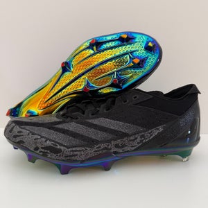 (Size 11) Adidas Adizero Electric Speed Juice 'Core Black Carbon' Lacrosse/Football Cleats