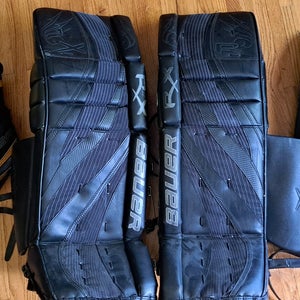 35" Bauer Reflex RX8 LE Regular hockey Goalie Senior Black Full Set (Used)