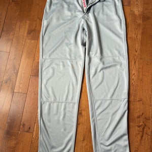 Gray Men's Adult XL Rawlings Game Pants (Used)