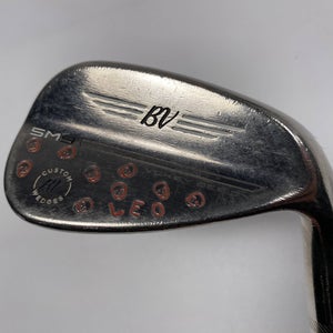 Titleist Vokey SM9 Brushed Steel Custom PW 46* 10F AMT Tour White S200 Stiff RH
