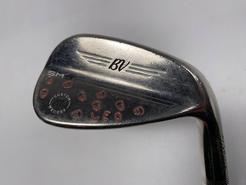 Titleist Vokey SM9 Brushed Steel Custom PW 46* 10F AMT Tour White S200 Stiff RH