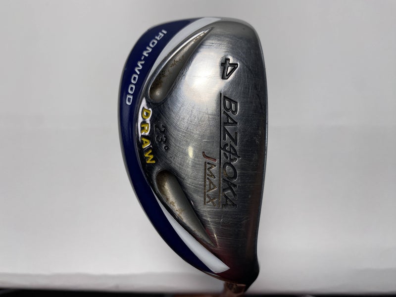 Tour Edge Bazooka Jmax Draw 7 Single 4 Iron Bazooka Draw Senior Graphite Mens RH