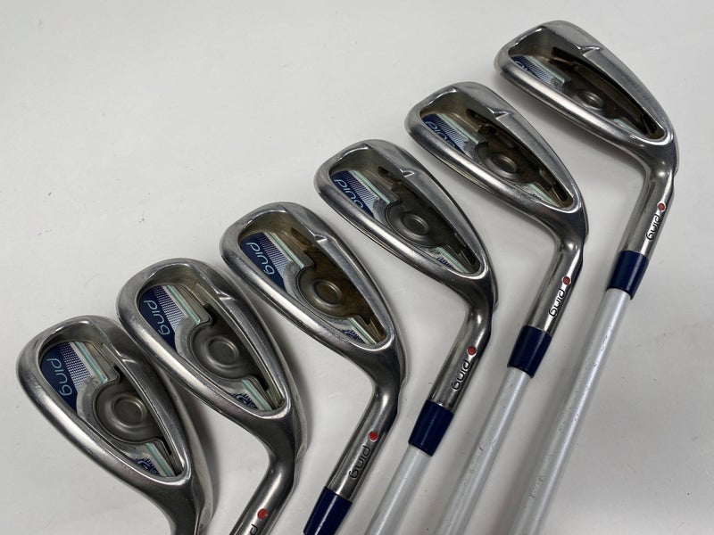 Ping G LE Iron Set 7-PW+GW+SW Red Dot ULT230 Ladies Graphite Womens RH