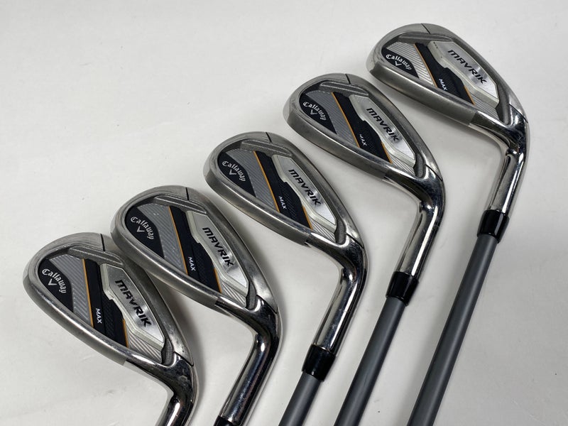 Callaway Mavrik Max Iron Set 7-PW+AW Project X Catalyst 5.0 Regular Graphite RH
