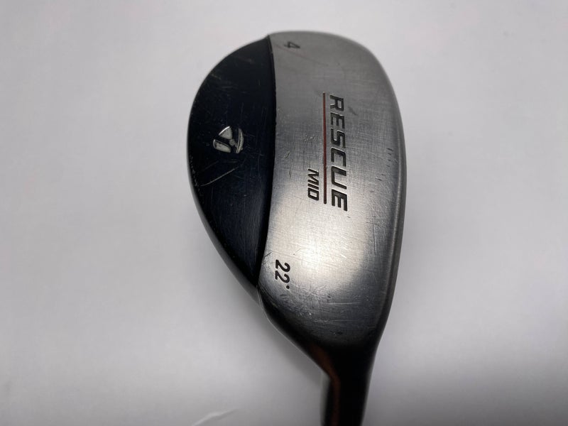 TaylorMade Rescue Mid 4 Hybrid 22* 65g Regular Graphite Mens RH