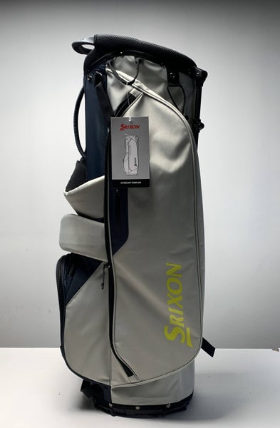 Srixon UltraLight Stand Bag Charcoal Gray Blue 5-Way Divide Strap Golf Bag NEW