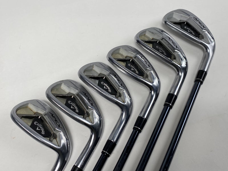 Callaway Apex 21 Iron Set 6-PW+AW Recoil Dart F3 Regular Graphite Mens RH