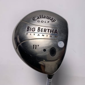 Callaway Big Bertha Titanium Driver 11* Big Bertha Gems 55g Ladies RH