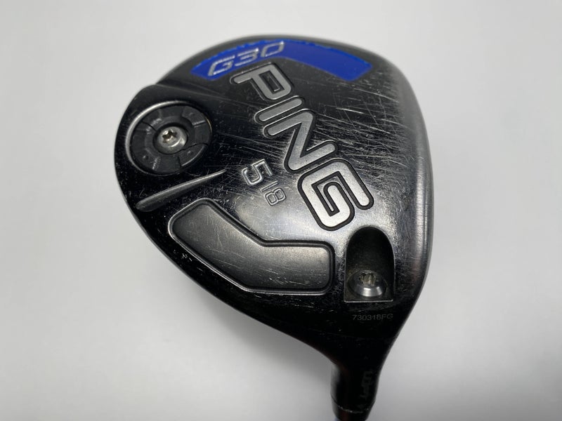 Ping G30 5 Fairway Wood 18* TFC 419 Soft Regular Senior RH Midsize Grip