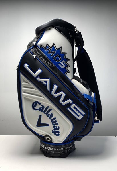 Callaway MD5 Jaws Staff Bag Black 6-Way Divide Single Strap Golf Bag