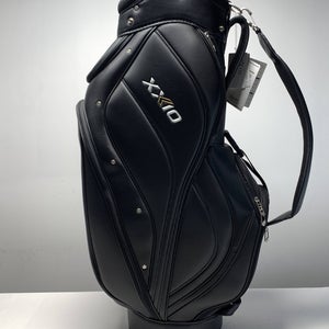 XXIO Lightweight Cart Bag Black 4-Way Divide Single Strap Golf Bag NEW