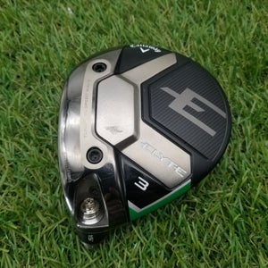 LEFTY CALLAWAY ELYTE 3 WOOD 15* CLUBHEAD ONLY VERYGOOD