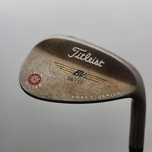 2009 TITLEIST VOKEY SPIN MILLED OIL CAN WEDGE 56*/11 WEDGEFLEX TT DYNAGOLD 35" G